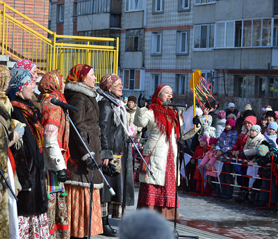 Кольцовцы встретили весну!