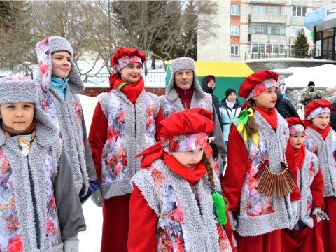 В Кольцово проводили зиму