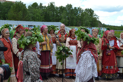 На зелёной неделе