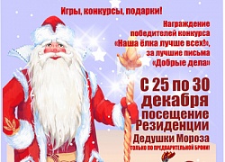 В гости к Дедушке Морозу!