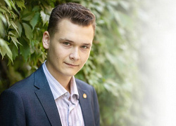 Воспитанник студии художественного чтения «Арт» Александр Синицын – кандидат в Молодёжный парламент Новосибирской области